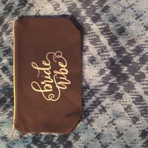 Bridesmaid Tribe Black Pouch